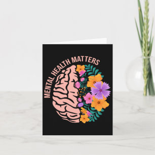 Geestelijke gezondheidsproblemen Gift Awareness Mo Kaart