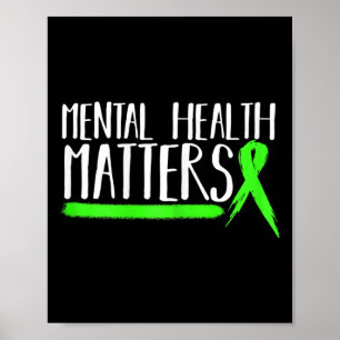 Geestelijke gezondheidsproblemen Gift for Mental H Poster