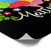 Geestelijke gezondheidsproblemen Gift Human Brain Poster (Hoek)