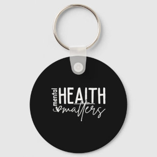 Geestelijke Gezondheidsproblemen Hart Liefde Bewus Sleutelhanger