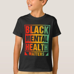 Geestelijke gezondheidsproblemen Menselijk brein R T-shirt