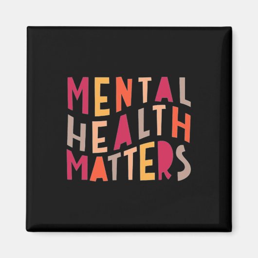 Geestelijke gezondheidsproblemen Motivatie Magneet (Voorkant)