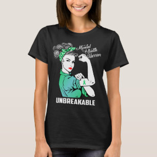 Geestelijke gezondheidsproblemen onbreekbaar t-shirt