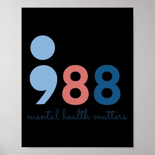 Geestelijke gezondheidsproblemen poster (Voorkant)