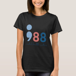 Geestelijke gezondheidsproblemen t-shirt