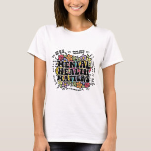 Geestelijke gezondheidsproblemen Vrouwen Mannen Ki T-shirt