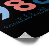 Geestelijke gezondheidsproblemen Zelfmoordpreventi Poster (Hoek)