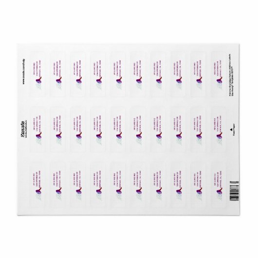 Geestelijke gezondheidsvoorlichting etiket (Full Sheet)