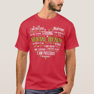 Geestelijke gezondheidsvoorlichting Hart-eind Stig T-shirt