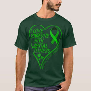 Geestelijke gezondheidsvoorlichting Ik hou van iem T-shirt