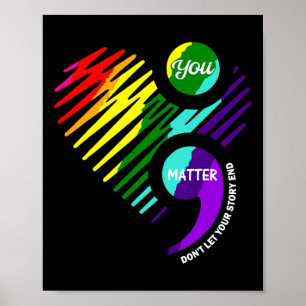 Geestelijke gezondheidsvoorlichting poster