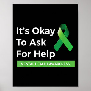 Geestelijke gezondheidsvoorlichting poster