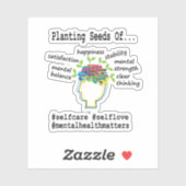 Geestelijke gezondheidsvoorlichting sticker (Vel)