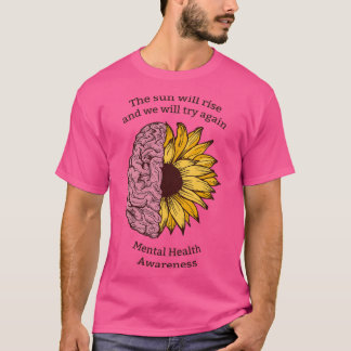 Geestelijke gezondheidsvoorlichting t-shirt