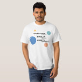 Geestelijke gezondheidsvoorlichting T-Shirt (Voorkant volledig)
