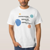 Geestelijke gezondheidsvoorlichting T-Shirt (Voorkant)