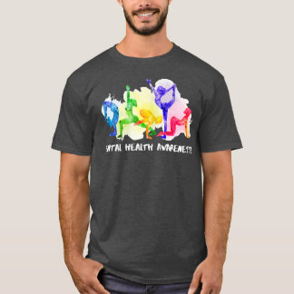 Geestelijke gezondheidsvoorlichting voor vrouwen Y T-shirt