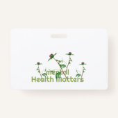 Geestelijke gezondheidsvraagstukken badge (Voorkant)