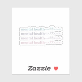 Geestelijke gezondheidsvraagstukken | Citaat IV Fr Sticker