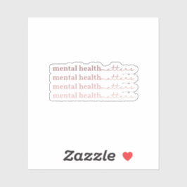 Geestelijke gezondheidsvraagstukken | Citaat IV Ro Sticker