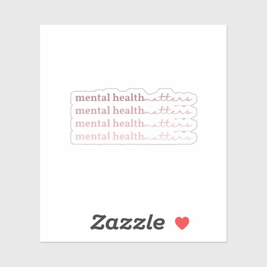 Geestelijke gezondheidsvraagstukken | Citaat IV Ro Sticker (Vel)