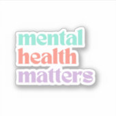 Geestelijke gezondheidsvraagstukken | Het Snoep va Sticker (Voorkant)