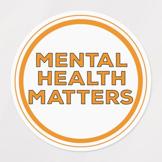 Geestelijke gezondheidsvraagstukken labels (Design 1)