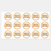 Geestelijke gezondheidsvraagstukken labels (Vel)