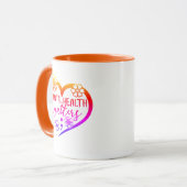 Geestelijke gezondheidsvraagstukken mok (Voorkant links)