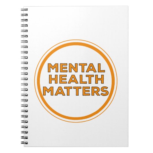 Geestelijke gezondheidsvraagstukken notitieboek (Voorkant)