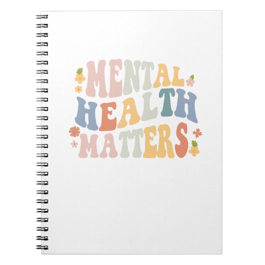 Geestelijke gezondheidsvraagstukken notitieboek (Voorkant)