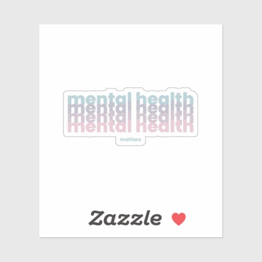 Geestelijke gezondheidsvraagstukken | Poppins Fren Sticker (Vel)