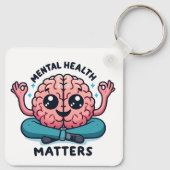 Geestelijke gezondheidsvraagstukken sleutelhanger (Achterkant)