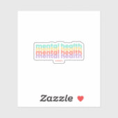 Geestelijke gezondheidsvraagstukken | Snoep PHP-pa Sticker (Vel)