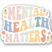 Geestelijke gezondheidsvraagstukken sticker (Voorkant)