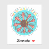 Geestelijke gezondheidsvraagstukken sticker (Vel)