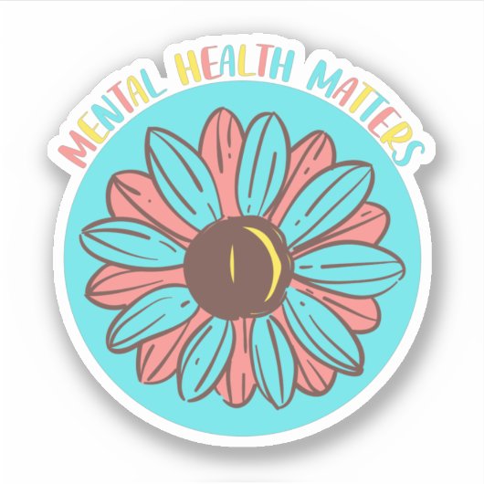 Geestelijke gezondheidsvraagstukken sticker (Voorkant)