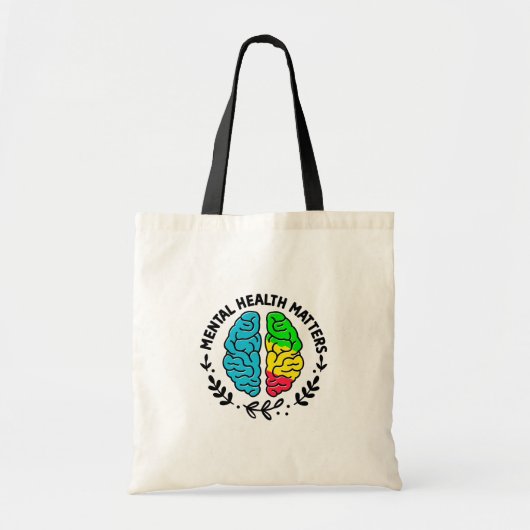 Geestelijke gezondheidsvraagstukken tote bag (Voorkant)