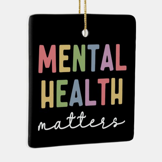 Geestelijke gezondheidsvraagstukken | Voorlichting Keramisch Ornament (Rechts)