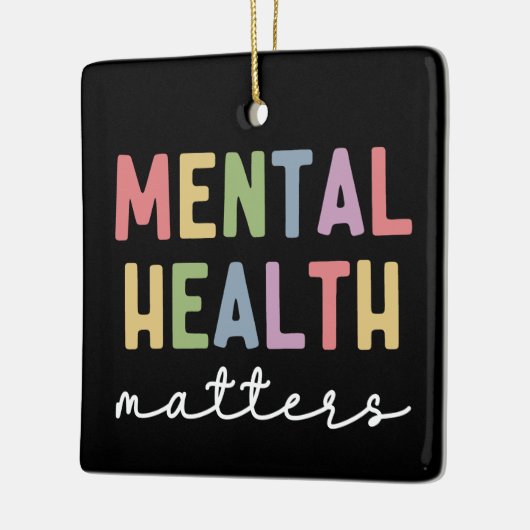 Geestelijke gezondheidsvraagstukken | Voorlichting Keramisch Ornament (Links)