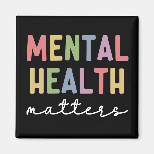 Geestelijke gezondheidsvraagstukken | Voorlichting Magneet (Voorkant)