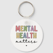 Geestelijke gezondheidsvraagstukken | Voorlichting Sleutelhanger (Voorkant)