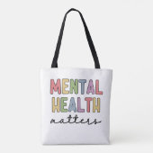 Geestelijke gezondheidsvraagstukken | Voorlichting Tote Bag (Achterkant)