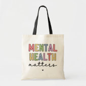 Geestelijke gezondheidsvraagstukken | Voorlichting Tote Bag (Voorkant)