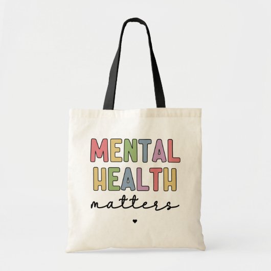 Geestelijke gezondheidsvraagstukken | Voorlichting Tote Bag (Voorkant)