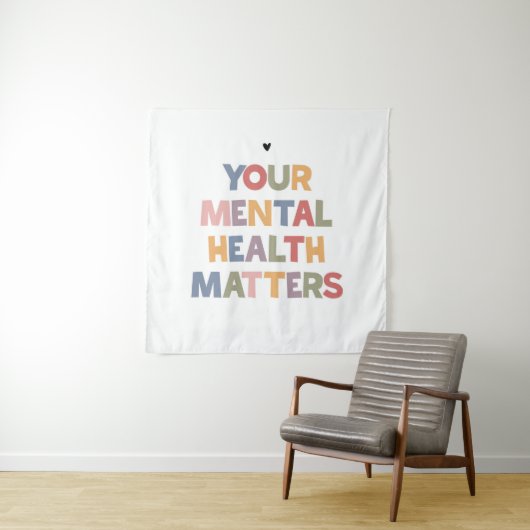 Geestelijke gezondheidsvraagstukken wandkleed (In situ)