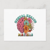 Geestelijke gezondheidszaken Plaats kaarthouder T- Briefkaart (Voorkant)