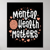 Geestelijke gezondheidszaken Vrouwen beëindigen de Poster (Voorkant)