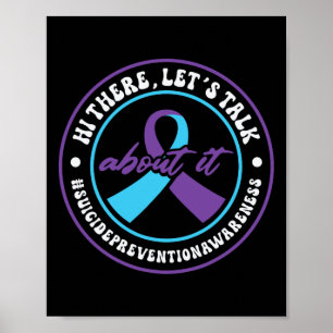 Geestelijke gezondheidszorg 988 Suicide Prevention Poster