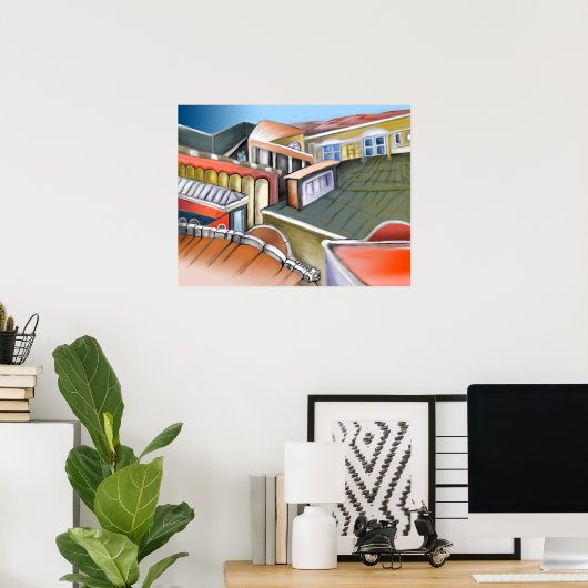 Geestelijke labyrint poster (Thuiskantoor)